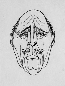 Grof gezicht, 1952