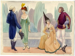 Historisch kostuum, 1951 door Shirley Markham