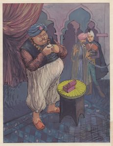 Illustratie voor een Sprookje, 1953 door Shirley Markham