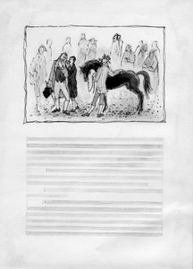 Mannen met paard, 1952