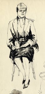 Zittende vrouw, 1953
