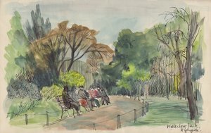 Waterlow Park, Highgate, circa 1950