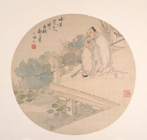 Lotus bewonderen door Shu Hao