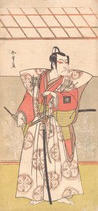 Ichikawa Danjuro V als een Samurai van Hoge Rang