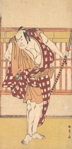 De acteur Nakamura Nakazo als een Kyokaku door Shunsho
