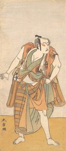 De Eerste Bando Mitsugoro als een Ongewapende Man, 1774 of 1775