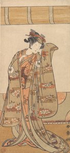 De Vierde Iwai Hanshiro als een Vrouw, 1773 of 1774
