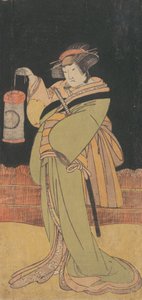 De Tweede Yamashita Kinsaku als een Vrouw die 