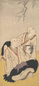De Derde Sawamura Sojuro & de Tweede Ichikawa Monnosuke als Boeddhistische Monniken, 1791