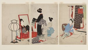 November, Huwelijk door Shuntei Miyagawa