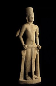Vishnu uit Dong Si Mahapot, Thailand door Siamese School