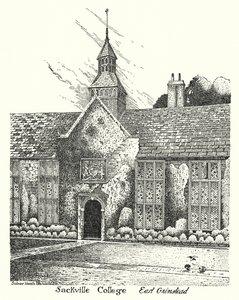 Sackville College, East Grinstead door Sidney Heath