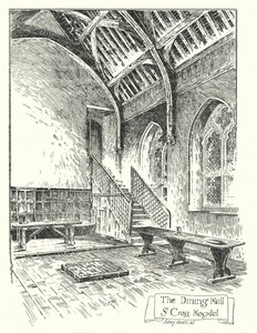 De Eetzaal, St Cross Hospital door Sidney Heath
