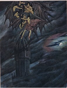 Lucifer en zijn engelen 