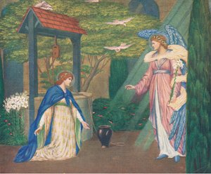 Maria bij de bron. 