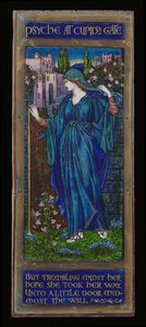 Psyche bij de poort van Cupido