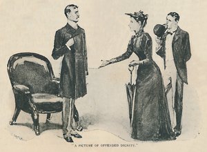 Een afbeelding van gekrenkte waardigheid, 1892 door Sidney Paget
