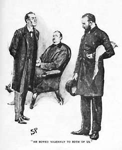 Hij boog plechtig voor ons beiden, 1892 door Sidney Paget