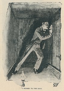 Ik rende naar de deur, 1892 door Sidney Paget