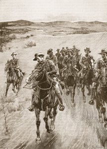 Op het Spoor van Lobengula, 1893, illustratie uit 