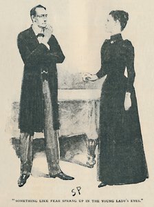 Iets Als Angst Ontstond In De Ogen Van Het Jonge Meisje, 1892
