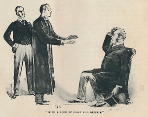 Met een Blik van Verdriet en Wanhoop, 1892