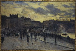 Pont-Neuf, gezien vanaf quai de la Mégisserie door Siebe Johannes Ten Kate