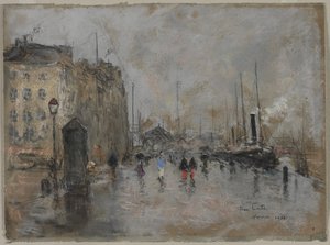 De Grote Kade van Le Havre door Siebe Johannes ten Cate