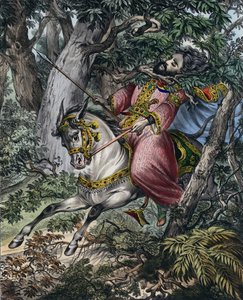 De dood van Absalom door Siegfried Detler Bendixen
