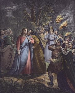 Judas verraadt zijn meester