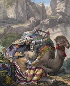De barmhartige Samaritaan door Siegfried Detler Bendixen