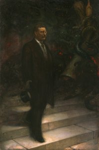 Theodore Roosevelt, ca. 1908-1910 door Sigismund De Ivanowski