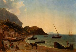 De grote baai van Sorrento, 1827-1828, 1965 door Sil
