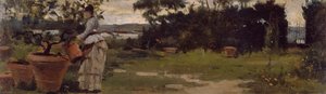 Tuin in Bellariva, circa 1884