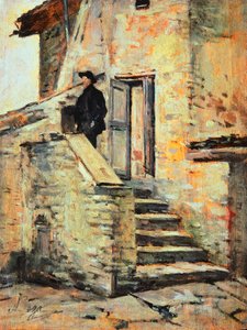 Huis van Don Giovanni Verità door Silvestro Lega