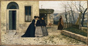 Het bezoek door Silvestro Lega