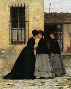 Het bezoek (detail)