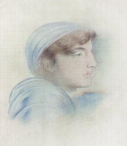 Figurenstudie in profiel