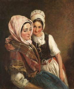 Moeder en dochter, 1854