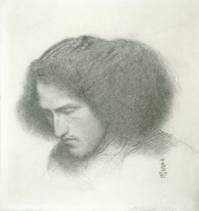 Zelfportret door Simeon Solomon