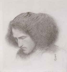 Zelfportret door Simeon Solomon