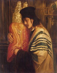 Jonge rabbi met de Thora