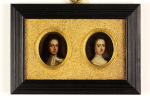 Koning Willem III en Koningin Mary II