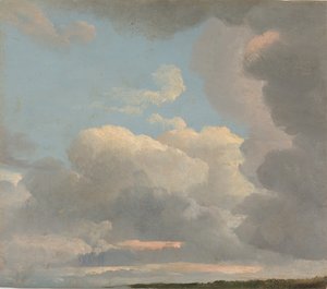 Wolkstudie Vroege Avond