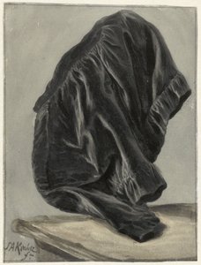 Draperiestudie door Simon Andreas Krausz