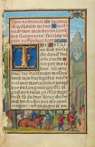 Grenze mit dem Treffen von Abraham und Melchisedek
