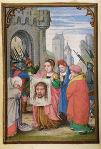 Folio uit een miniatuur Getijdenboek, gebruik van Rome, Brugge, 1530-35 door Simon Bening