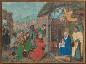 De Aanbidding der Wijzen door Simon Bening