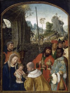 De Aanbidding der Wijzen, Eerste Helft van de 16e eeuw door Simon Bening
