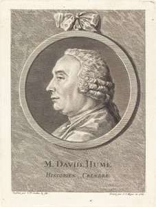 M. David Hume door Simon Charles Miger after Charles Nicolas Cochin II